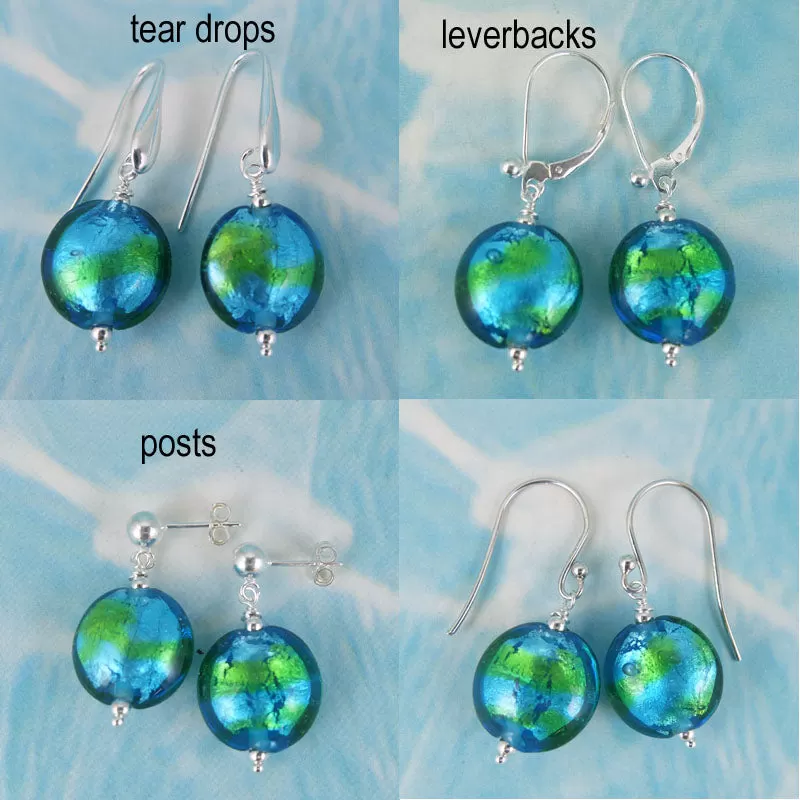 ocean earrings