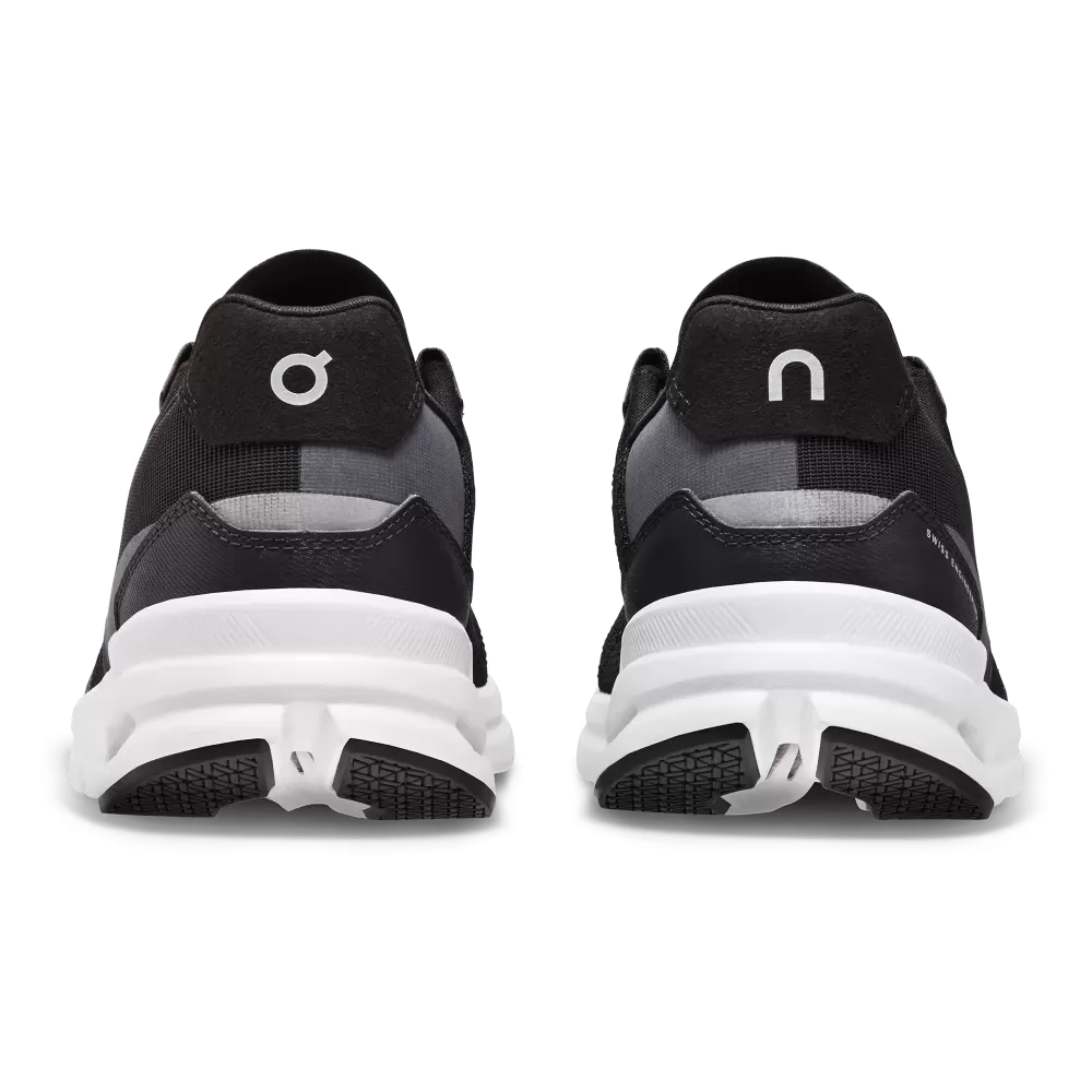 On Running Women's Cloudrift Shoes - Black / White