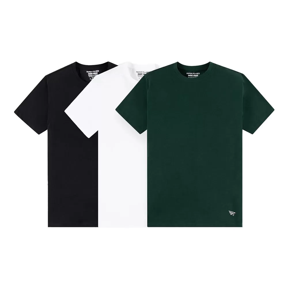 Paper Planes Essential 3 Pack Tee - Pine Grove