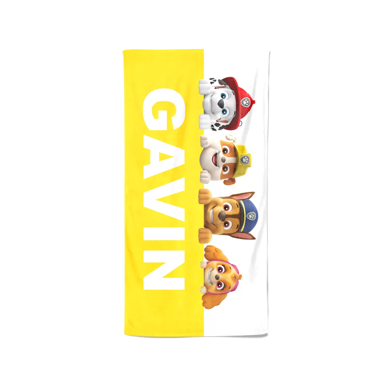 Paw Patrol Personalized Beach Towel