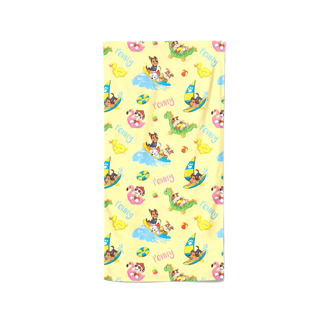 Paw Patrol Personalized Beach Towel