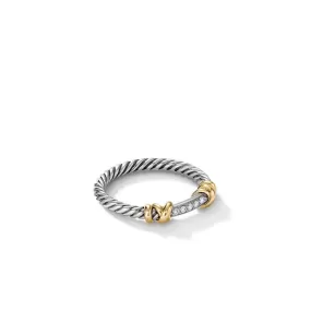 Petite Helena Wrap Ring with 18K Yellow Gold and Diamonds