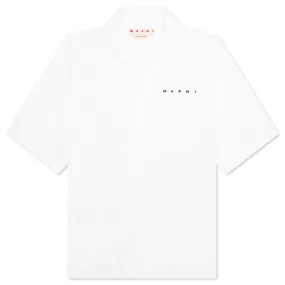 Pocket Logo Vacation Shirt - Lily White