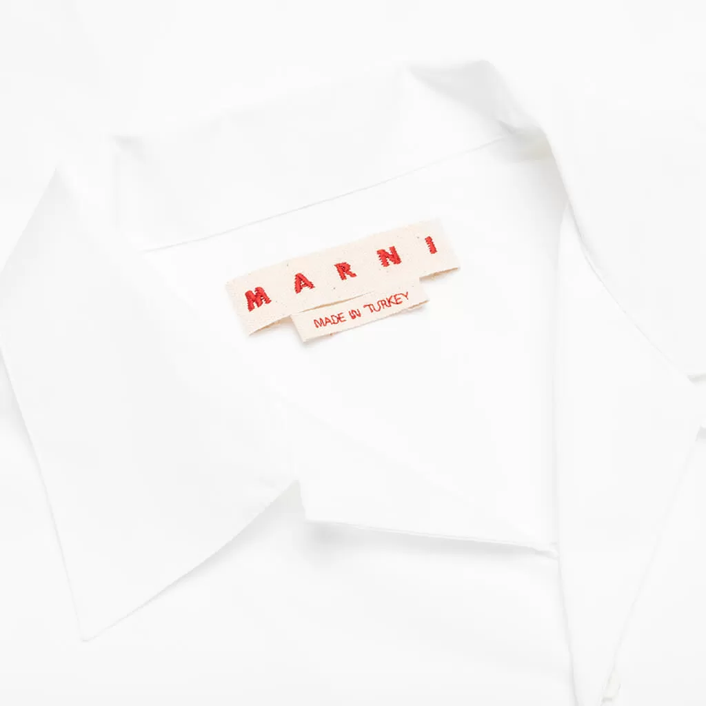 Pocket Logo Vacation Shirt - Lily White