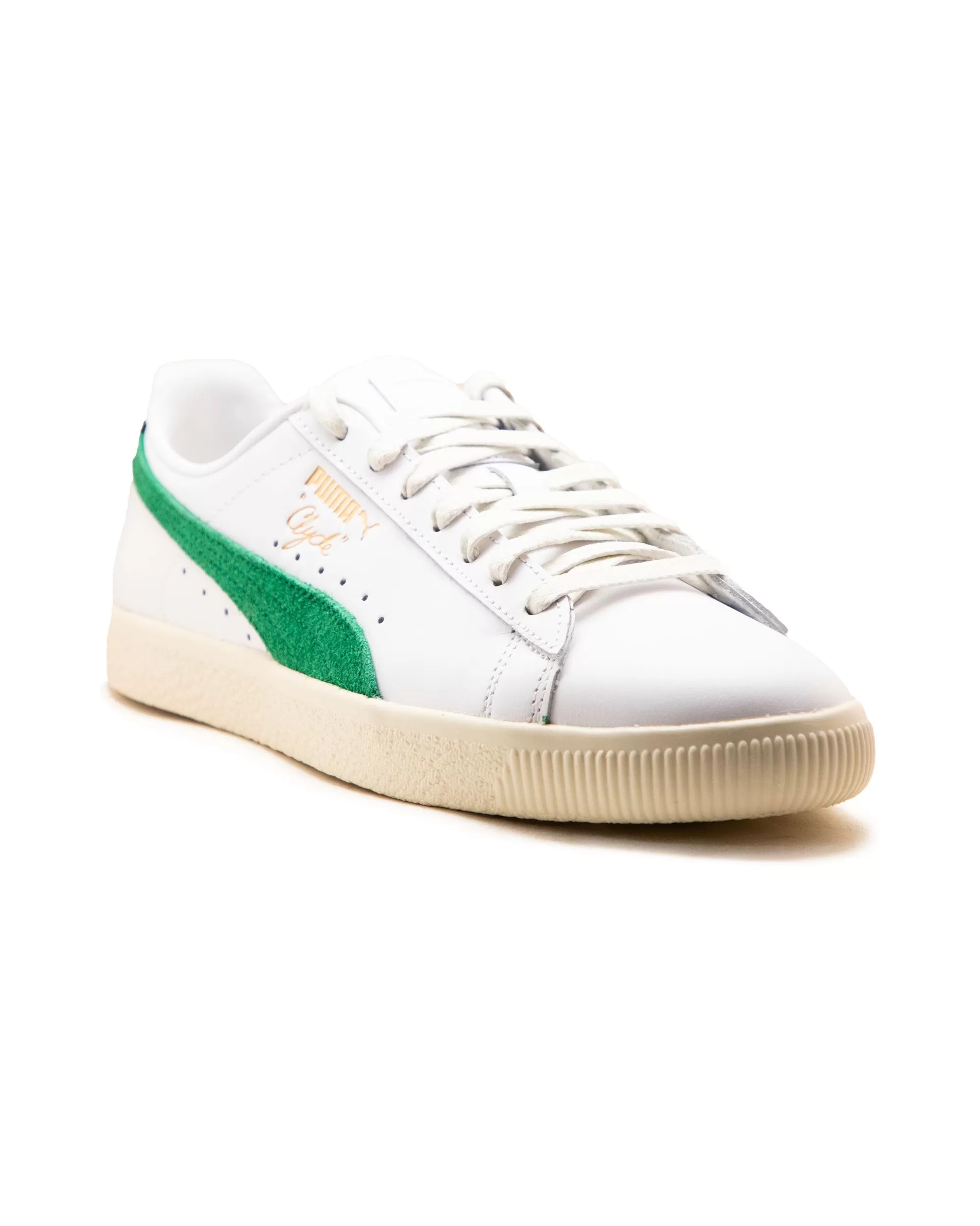 Puma Clyde Base L Bianco Verde