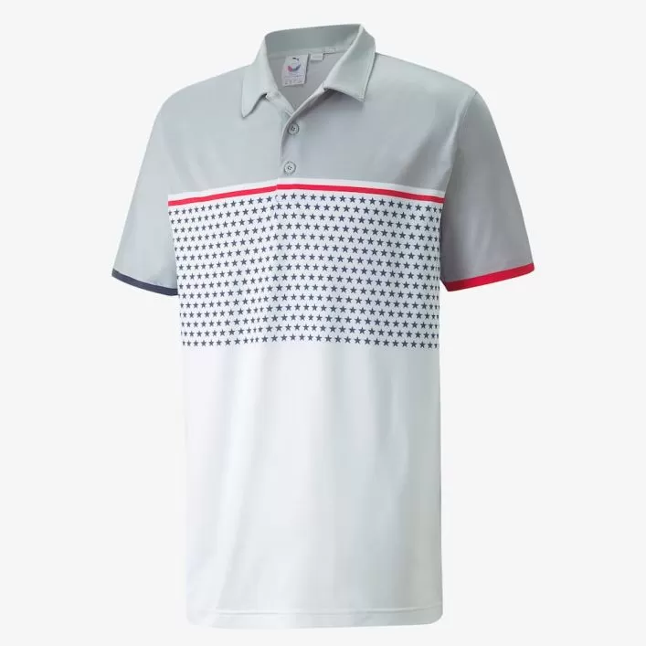 Puma Men's Volition Patriot Golf Polo