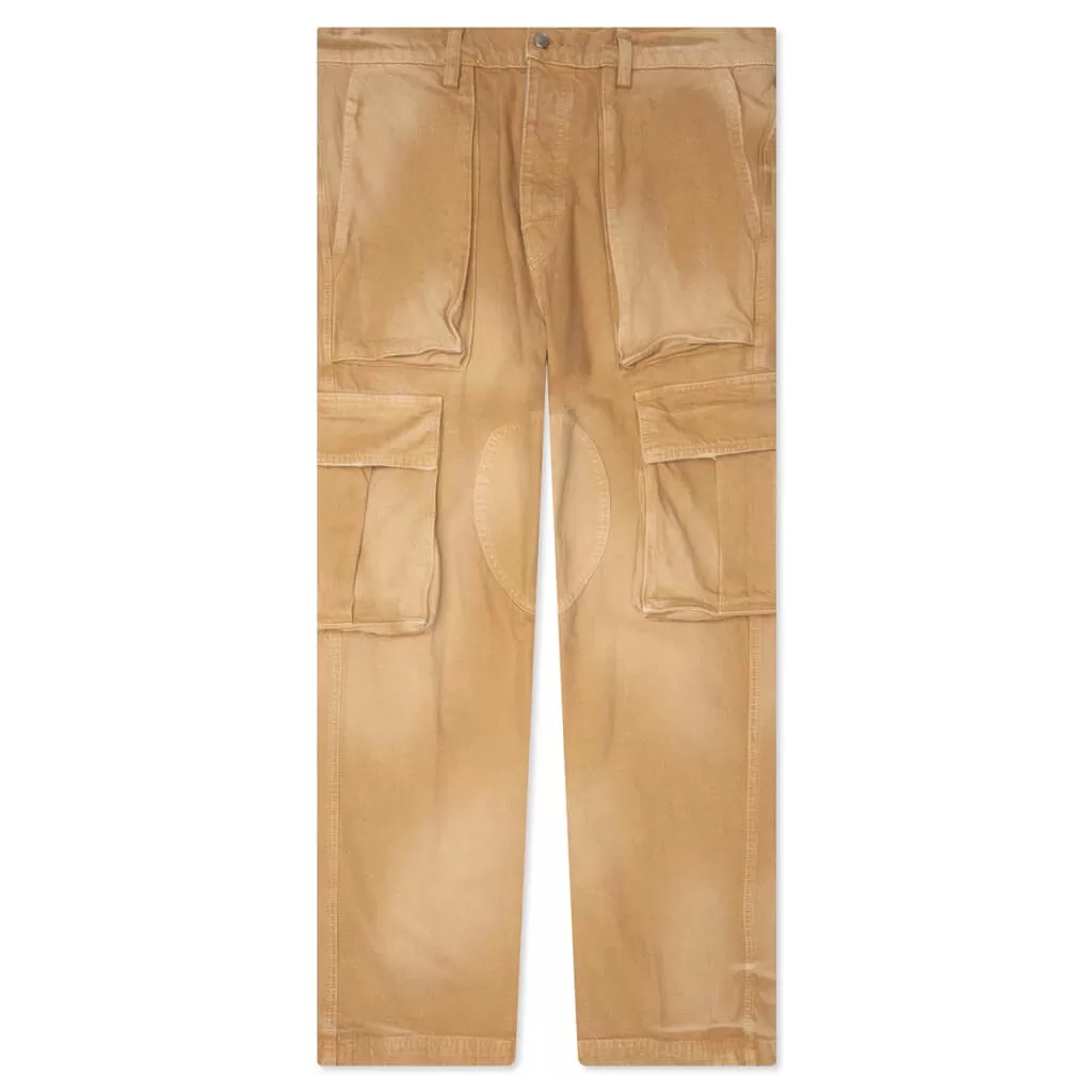 Sand Logo Cargos - Rigid Wash ADH