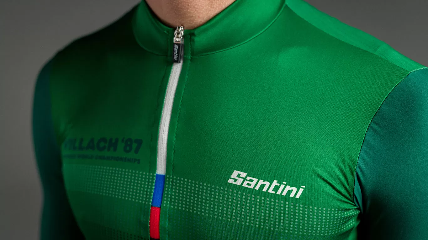 Santini UCI Grandi Campioni Villach 1987 Cycling Jersey