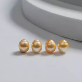 Second Grade Baroque Golden Saltwater Pearl WA00020