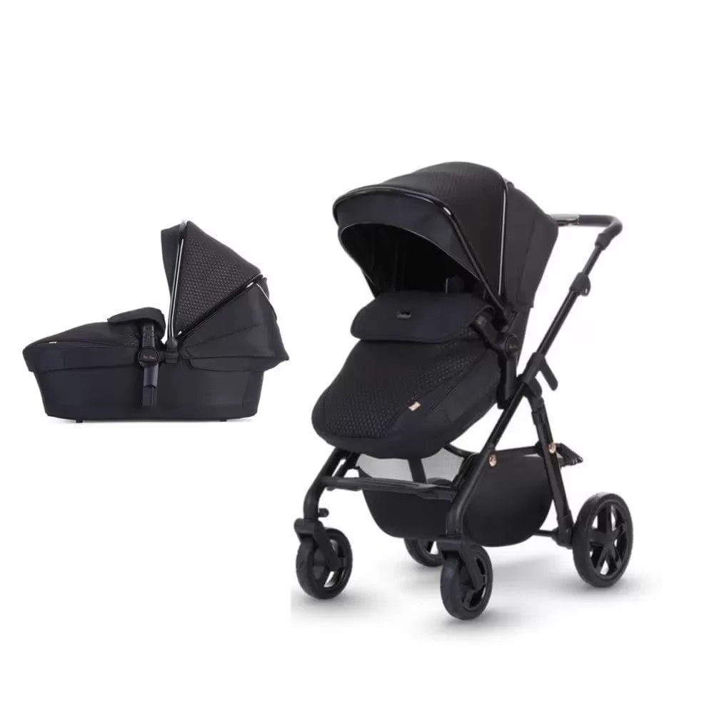 Silver Cross Pioneer Pram with Simplicity Plus Car seat and Base - Eclipse