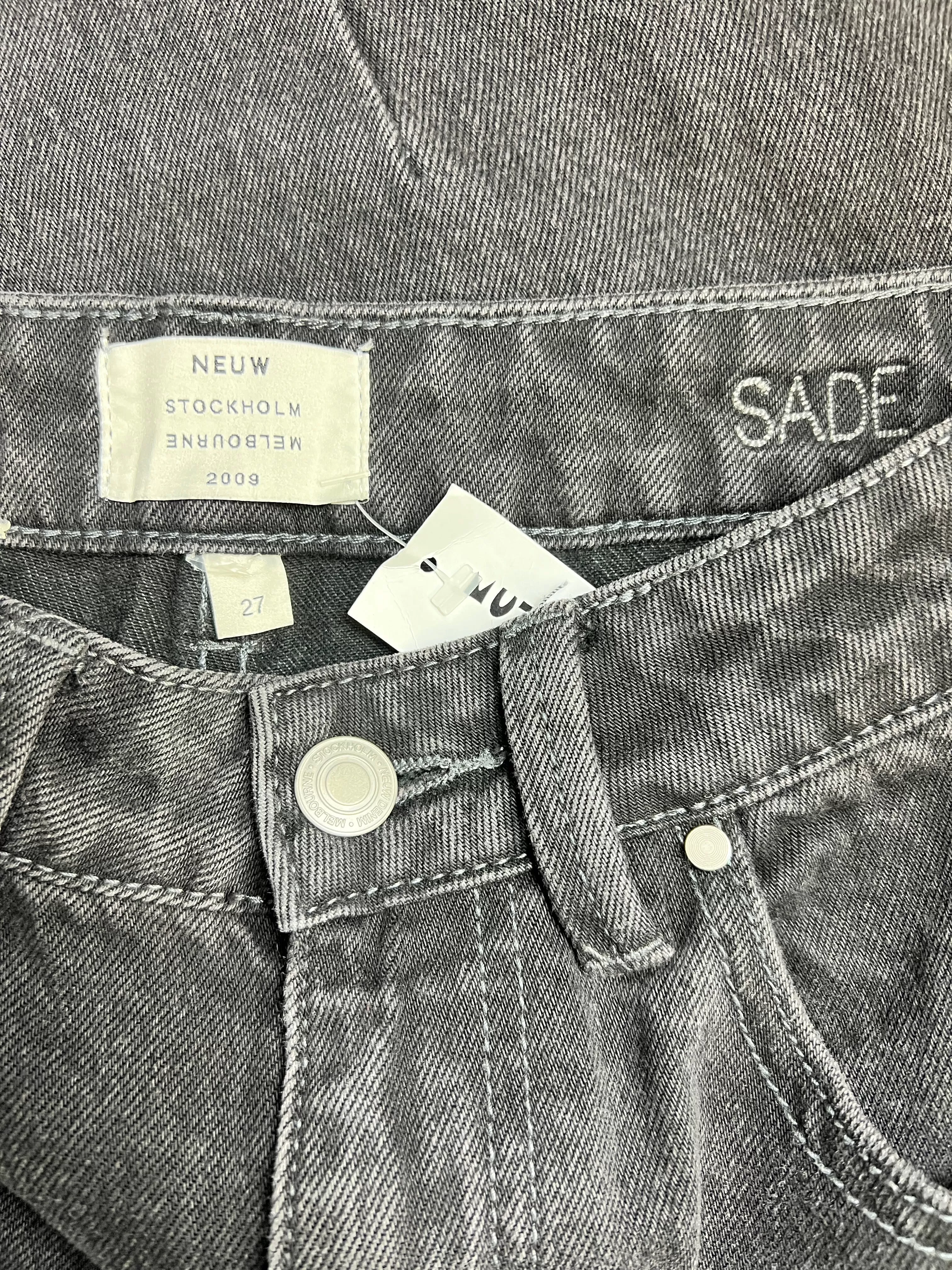 Size 27 - Neuw Black Denim Sade Jeans