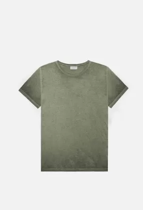 Sprayed Classic Crew / Olive