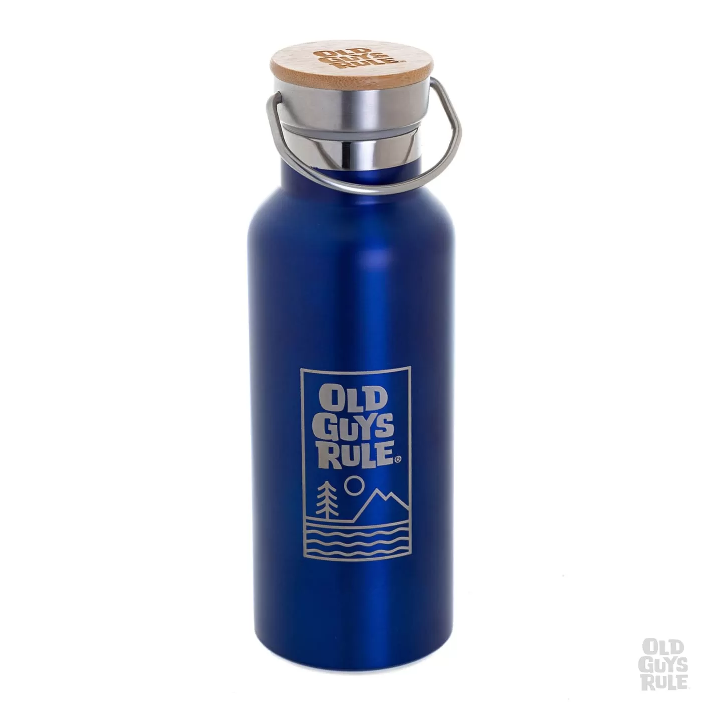 'Summit & Sea' Vacuum Flask - Indium Navy