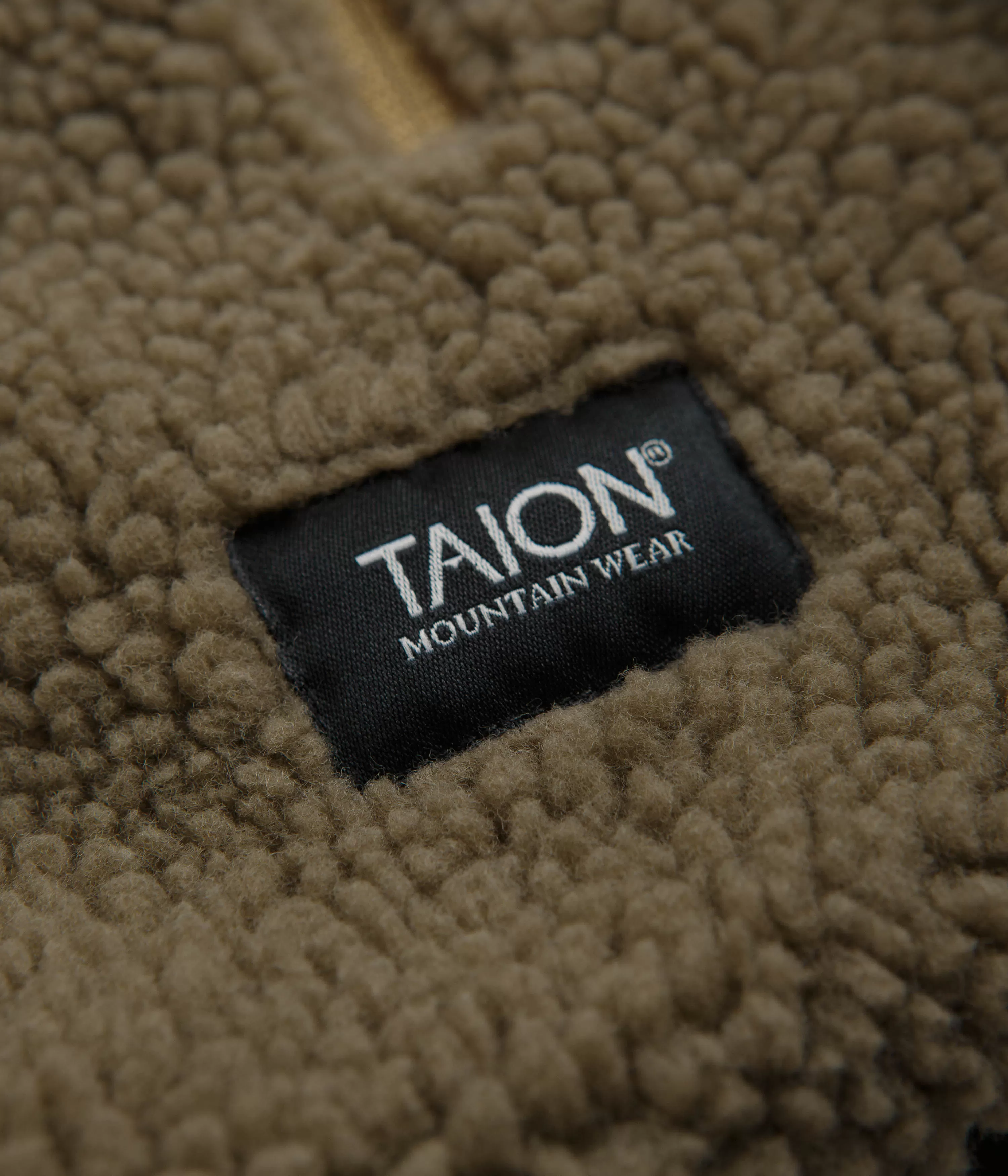 Taion Reversible Down Hooded Jacket - Olive / Camel / Beige