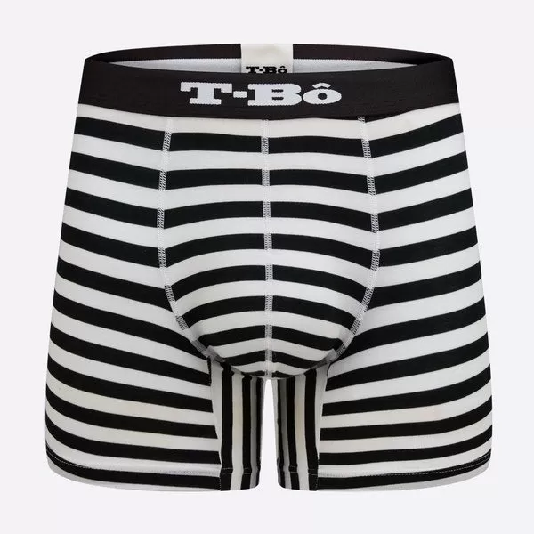 The Ballsy Pirate Black Stripes Boxer Brief