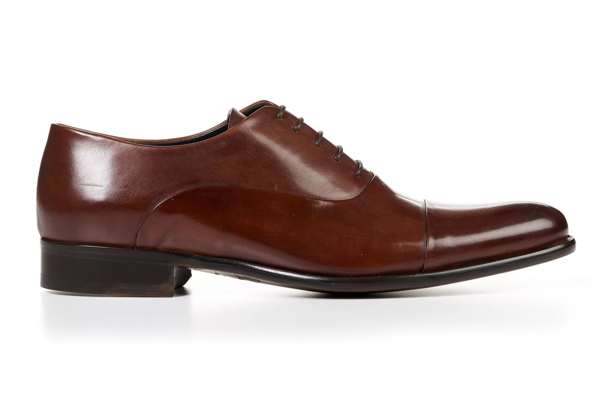 The Cagney Cap-Toe Oxford - Brown