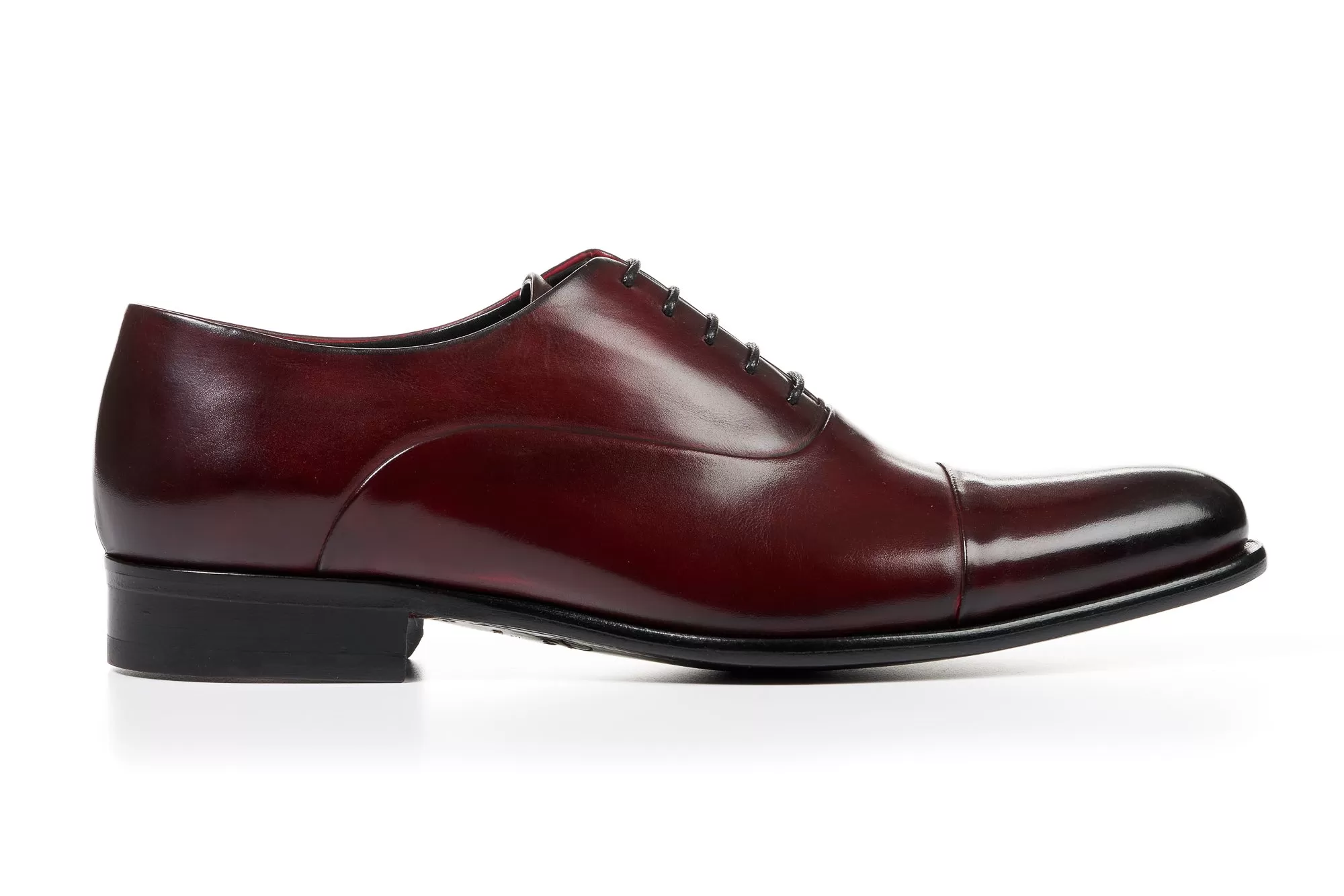 The Cagney Cap-Toe Oxford - Oxblood