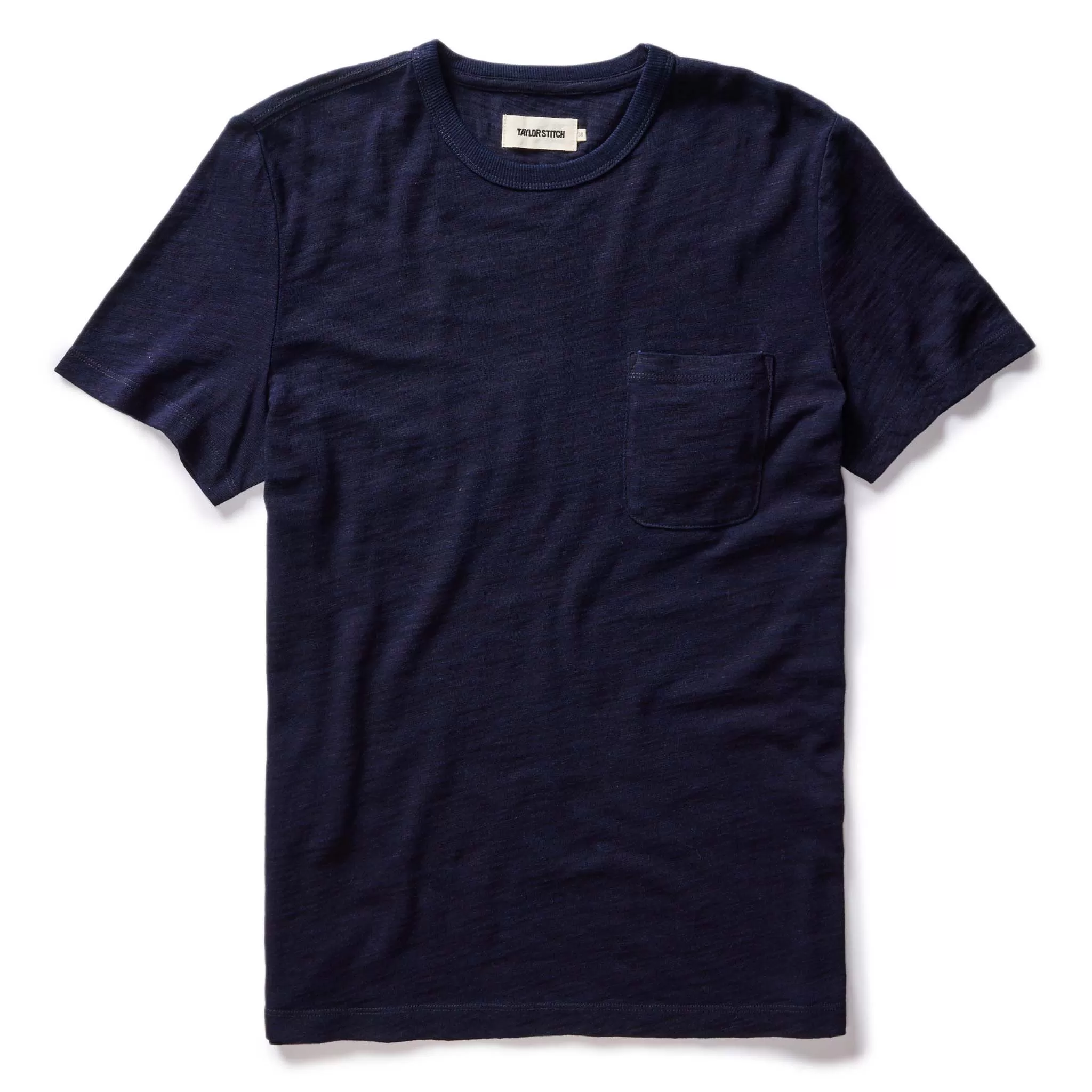 The Organic Cotton Tee in Rinsed Indigo