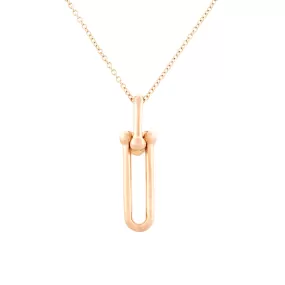 TIFFANY & CO. Estate 14k HardWear Necklace