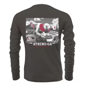 UGA Mascot Stadium Long Sleeve T-Shirt