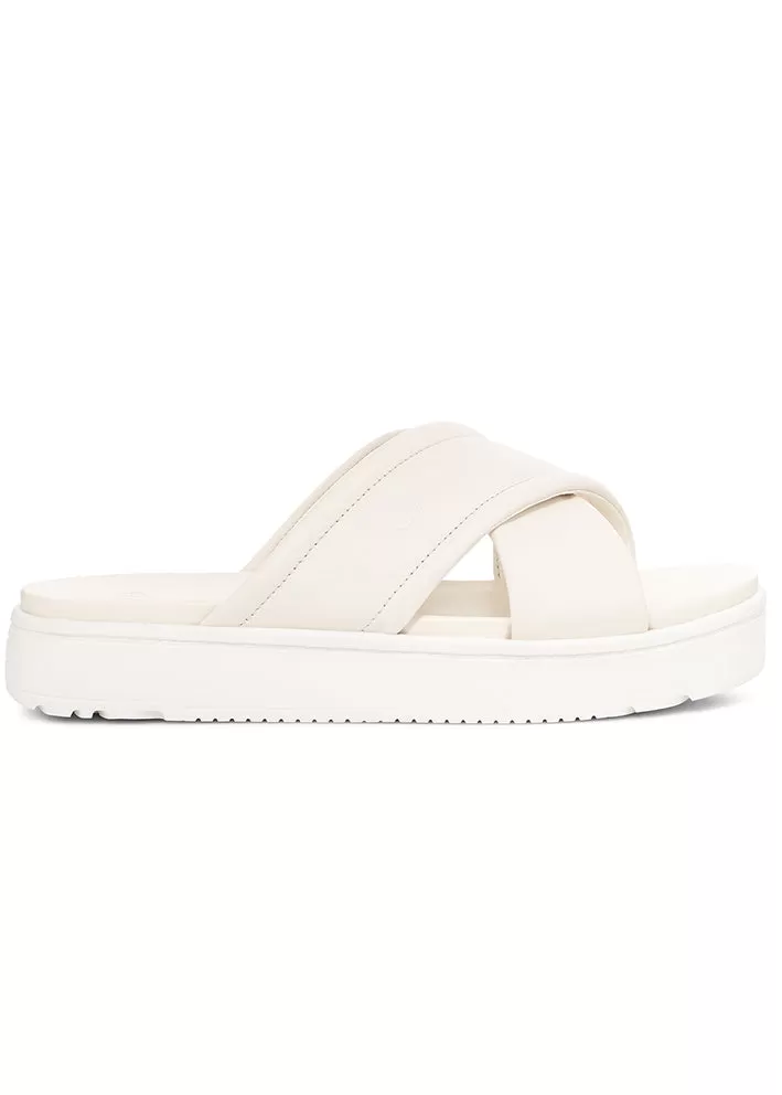 UGG Zayne Crossband Leather Sandal - Jasmine