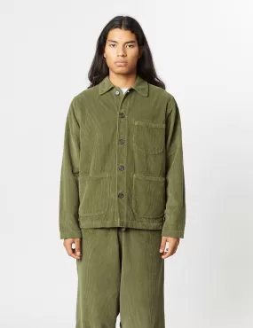 Universal Works Field Jacket (Corduroy) - Olive Green