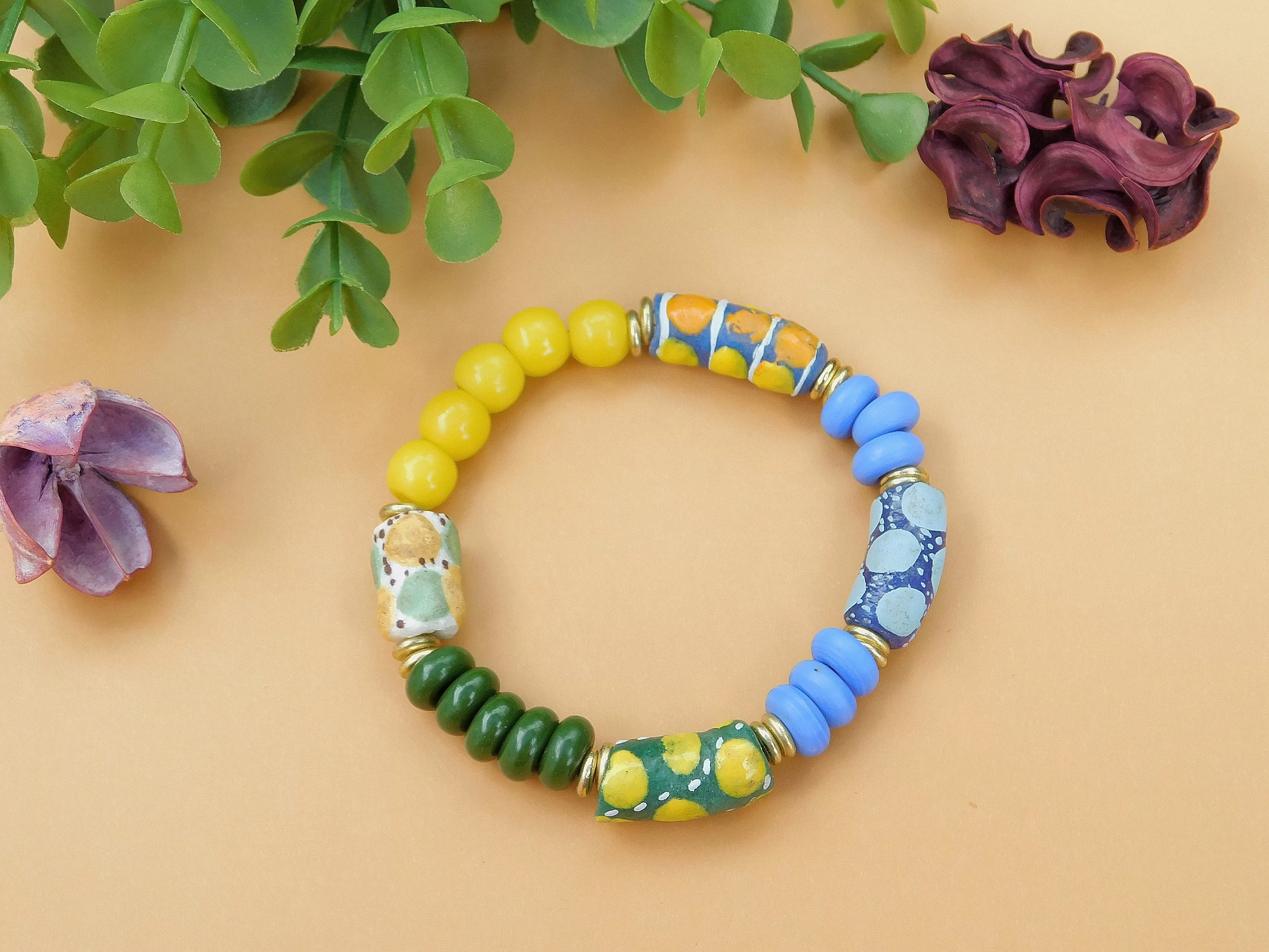 Vibrant Krobo Bracelet