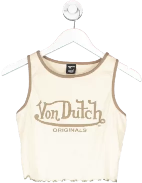 Von Dutch Cream Ashley Top UK M