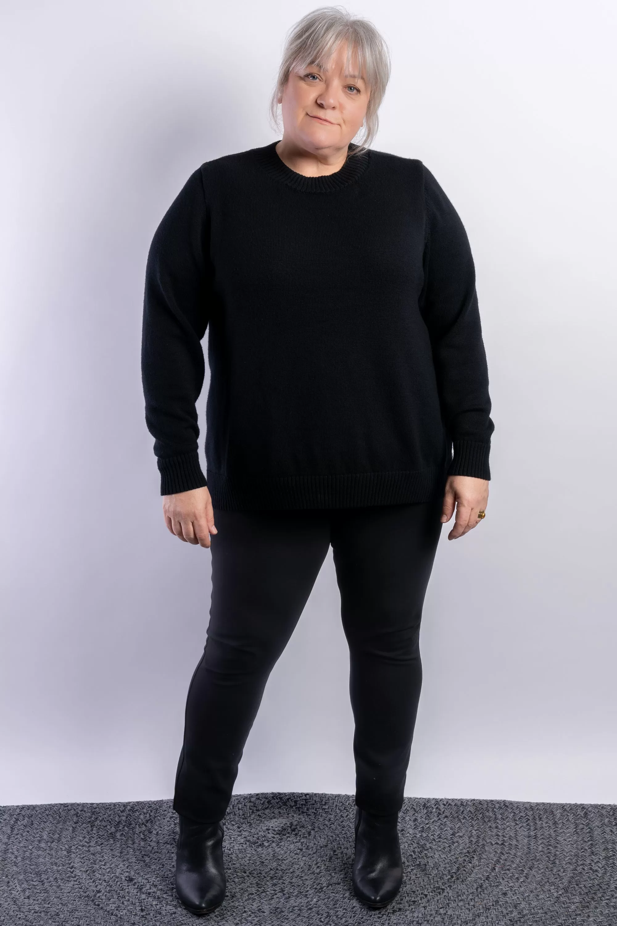 Wintertime Love Merino Knit - Black