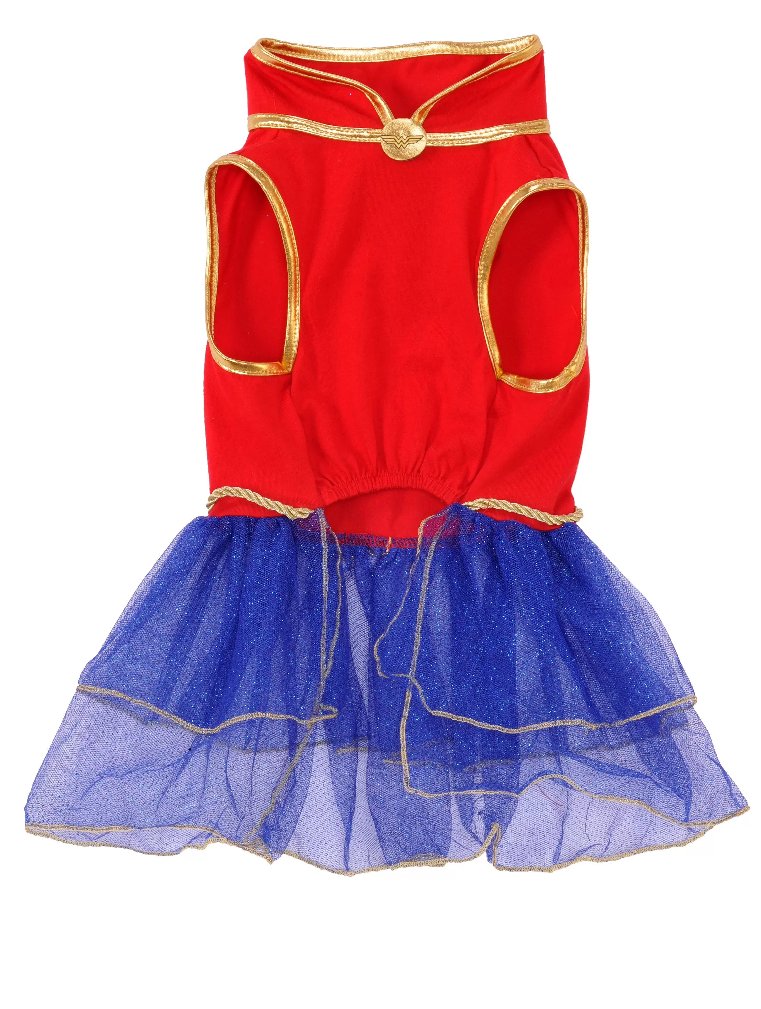 Wonder Woman Tutu Dress Pet Costume - Warner Bros DC Comics